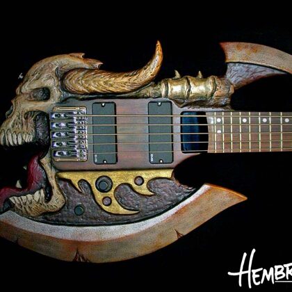 This guitar is NOT FOR SALE nor will we build anything KISS or GENE SIMMONS related.